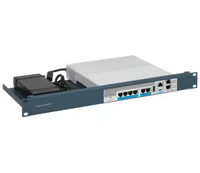 Rackmount.IT RM-CI-T16 blau / Halterung für Firewall / 19" / 1U / Cisco Catalyst 9800-L