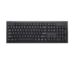 MediaRange MROS111 schwarz / Tastatur / kabellos / QWERTZ / 2,4 GHz
