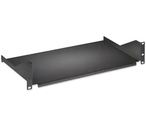 Intellinet Rack-Einschub 19" schwarz / Rack-Einschub / 2 HE / Tiefe 400 mm / Tragfähigkeit 25 kg