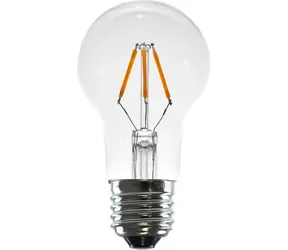 SEGULA LED A-Form klar 24V DC / Glühbirne / E27 / 3 W (22 W) / 210 lm / 2700 K / dimmbar