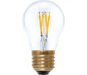 SEGULA LED-Lampe klar E27 2200K / LED-Lampe / 3W (26W) / 260lm / dimmbar