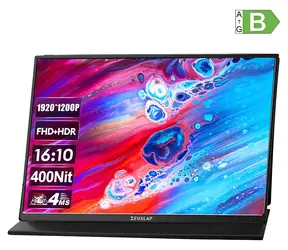 14" Zeuslap Z14Lite / Tragbarer Monitor / IPS / WUXGA 1920 × 1200 / 60 Hz / USB-C + Mini-HDMI