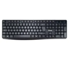 Equip Kabelgebundene Tastatur IT Schwarz / Tastatur / USB / 105 Tasten / Kunststoff