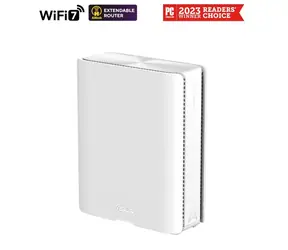 Asus ZenWiFi BQ16 weiß 1er-Pack / Mesh-Router / Wi-Fi 7 / 2,4+5+6 GHz / AiMesh / USB 3.0