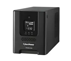CyberPower Professional Tower LCD 2200VA/1980W / USV / Line-Interactive / 9x IEC-Buchsen / Reiner Sinus