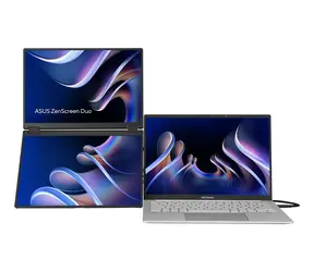 14" Asus ZenScreen Duo MB14FCD schwarz / Monitor / IPS / WUXGA 1920 x 1200 / 16:10 / 2x USB-C / HDR10