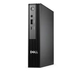 DELL Pro Micro QCM1255 schwarz / Mini-PC / AMD RYZEN 5 PRO 8500GE 3,4 GHz / 16 GB / 512 GB SSD / Radeon 740M / Windows 11