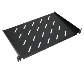 Extralink Rack-Einschub 1 HE schwarz / Rack-Einschub / 19" / Tiefe 300 mm / Stahl