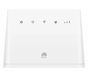 Huawei LTE-WLAN-Router, weiß / Router / 4G LTE / Wi-Fi 4 150 Mbit/s / SIM-Kartensteckplatz