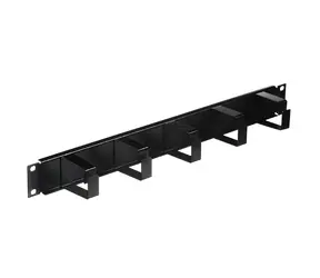 Solarix VP-01 schwarz / Montagepanel / 19" / 1U / Stahl