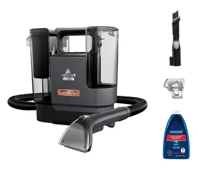 Bissell SpotClean schwarz / Fleckenreinigungssauger / 165 W / 1,7 m Schlauch / 0,9 l Tank / 25 m/h
