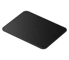 Satechi Mauspad aus veganem Leder, schwarz / Mauspad / Öko-Leder / 230 x 310 mm
