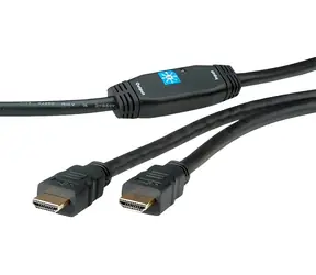 Roline Aktives HDMI-Kabel 30 m / HDMI-Kabel / HDMI (M) - HDMI (M) / vergoldete Anschlüsse