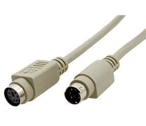 Roline Verlängerungskabel für PS/2-Tastatur / Verlängerungskabel / PS/2 / Stecker/Buchse / 10 m