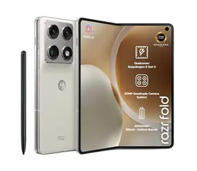 Motorola Razr Fold 5G 16+512 GB PANTONE Lily White / Faltbares Smartphone / 8,09" P-OLED-Display / 120 Hz / Snapdragon 8 Gen 5