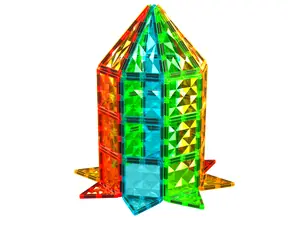 Geomag Magnetbausteine / Baukasten / Magnetbausteine / 60 Teile / ab 3 Jahren