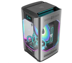 SuperMicro MegaMini Gaming G1 / Mini-PC / Intel Core i9-13900H / 32 GB DDR5 / 1 TB SSD / RTX 4060 8 GB / Wasserkühlung