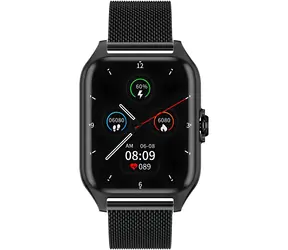 Garett Sport Activity 2, mattschwarz / Smartwatch / 1,78" AMOLED-Display / Herzfrequenzmessung & SpO2-Messung / IP67 / Android & iOS