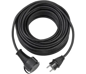 Brennenstuhl Super- SOLID schwarz / Verlängerungskabel / Außenbereich / IP44 / 10 m