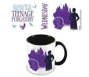 PYRAMID-Becher Mittwoch (Teenage Purgatory) / Keramikbecher / 315 ml / Geschenkverpackung / Spülmaschinen- und mikrowellengeeignet