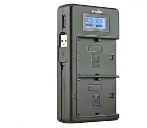 JUPIO Ladegerät für Canon LP-E6/E6N / Ladegerät / Dual