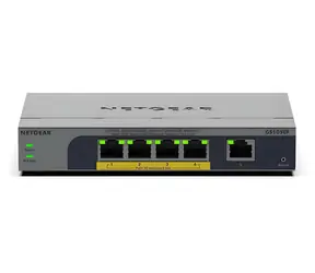 Netgear GS105EP / Switch / 5x 10/100/1000 Mbit/s / 4X PoE+ / SMART Managed