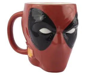 PALADONE Becher 3D Deadpool / 350 ml / Keramik / Lizenzdesign