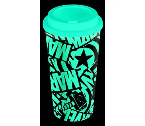 STOR MARVEL Kaffeebecher / Becher / 520 ml / Schraubverschluss