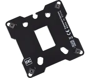 Alphacool Core Backplate XPX/Eisbaer schwarz / Backplate / LGA 115X/1200/1700 / Metall und Kunststoff