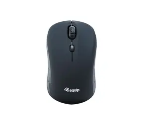Equip für unterwegs, schwarz / Maus / 1600 DPI / 2,4 GHz / USB-Nano-Empfänger