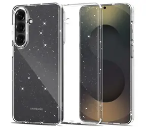 Tech-Protect FlexAir transparent mit Glitzer / Schutzhülle / Samsung Galaxy S26+