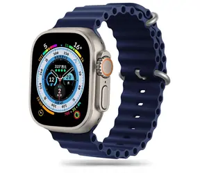 Tech-Protect IconBand Pro marineblau / Armband für Apple Watch / 42/44/45/49 mm