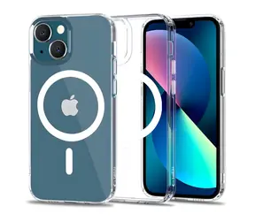 Tech-Protect MagMat transparente Schutzhülle / Apple iPhone 13 mini / MagSafe / TPU+PC