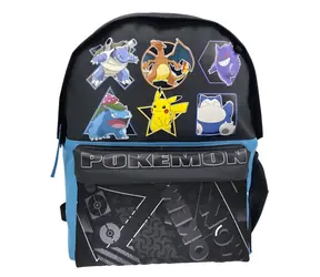 CYP BRAND Pokémon Geo Rucksack / Schulrucksack / Verstellbare Träger / Flaschentasche / Offizielle Lizenz