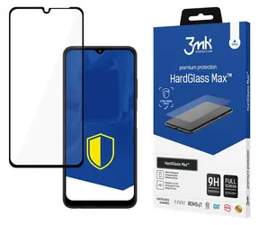3mk HardGlass Max schwarz / Gehärtetes Glas / für Samsung Galaxy A22 5G / Vollbild