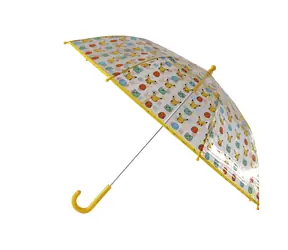 CYP Pokémon Regenschirm, transparent / Regenschirm / Handfaltbar / 84 cm
