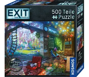 KOSMOS EXIT Puzzle: Verstecktes Studio / 500 Teile / ab 10 Jahren