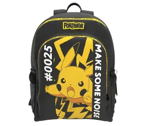 CYP Brand Pokémon Schulrucksack Twilight Champions Pikachu schwarz / Rucksack / gepolsterter Rücken / 42×31×13 cm