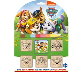 JIRI MODELS Stempel Paw Patrol / 5+1 Stück / Wachssiegel 7 Farben