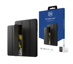 3mk Soft-Tablet-Hülle für Apple iPad 6 2018 9,7" schwarz / Hülle