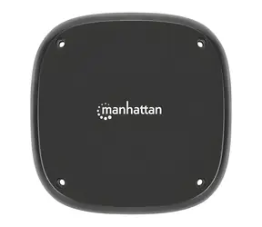 Kabelloses Untertisch-Ladegerät Manhattan, schwarz / Induktives Ladegerät / 10 W / Qi-kompatibel
