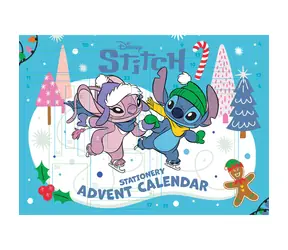PYRAMID Adventskalender Lilo & Stitch / 24 Türchen / Schreibwaren / Lizenzdesign
