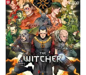 Good Loot Puzzle The Witcher: Nilfgaard / 500 Teile