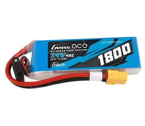Gens ace G-Tech 1800mAh 7,4V 2S1P / LiPo-Akku / 45C / XT60