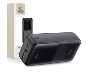 Tech-Protect PB03 schwarz / Powerbank / 30000 mAh / 22,5 W