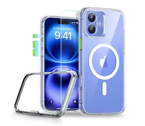 ESR Classic Pro Set HaloLock transparent / Hülle / Apple iPhone 16 / MagSafe