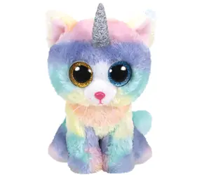 Ty Plüschkatze mit Horn Heather / Plüsch / 42 cm