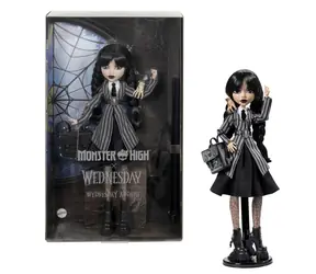 Mattel Puppe Monster High x Wednesday - Wednesday Addams / 6-10 Jahre