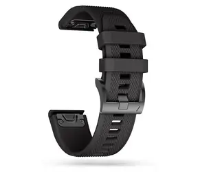Tech-Protect Glatte schwarze Schutzhülle / Schutzhülle / Garmin Fenix 5, 6, 6 Pro & 7
