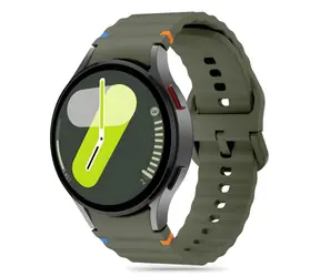 Tech-Protect Silikon-Sportarmband grün / Armband / für Samsung Galaxy Watch 4/5/5 Pro/6/7/FE